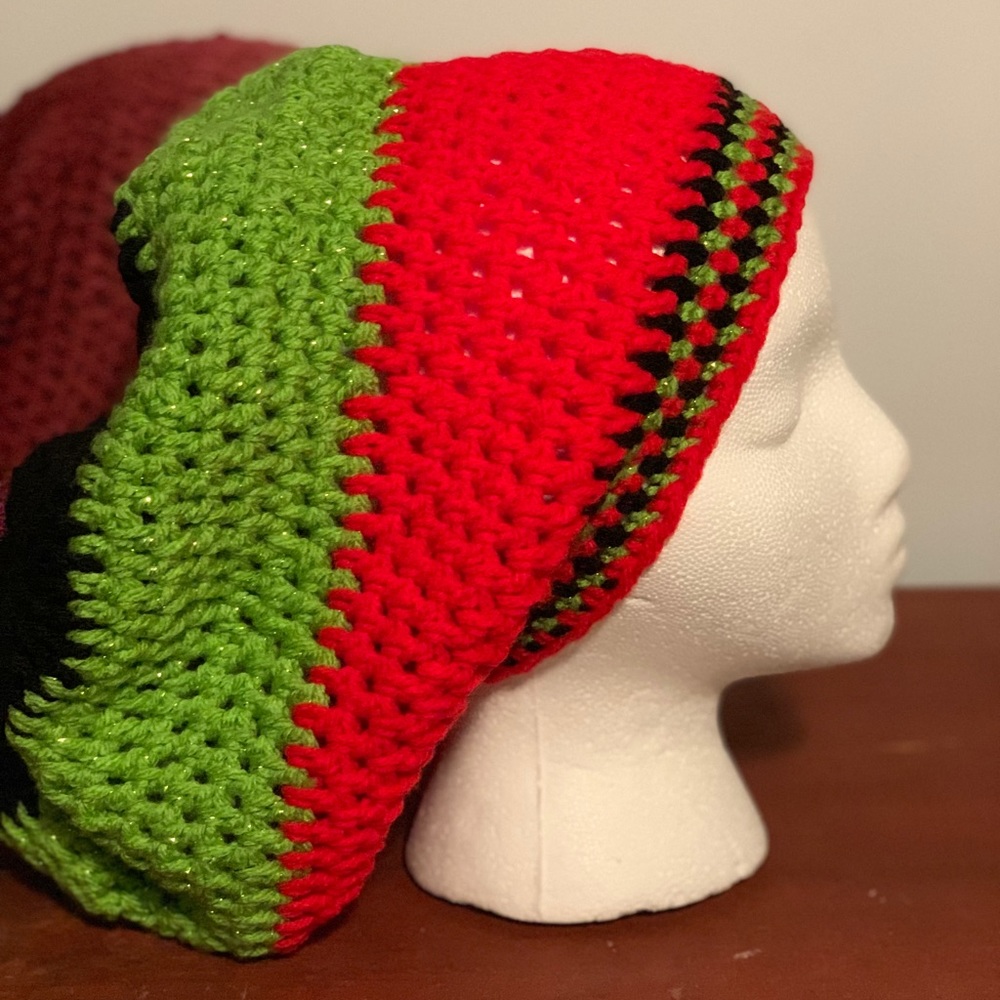 Slouchie in Red Heart